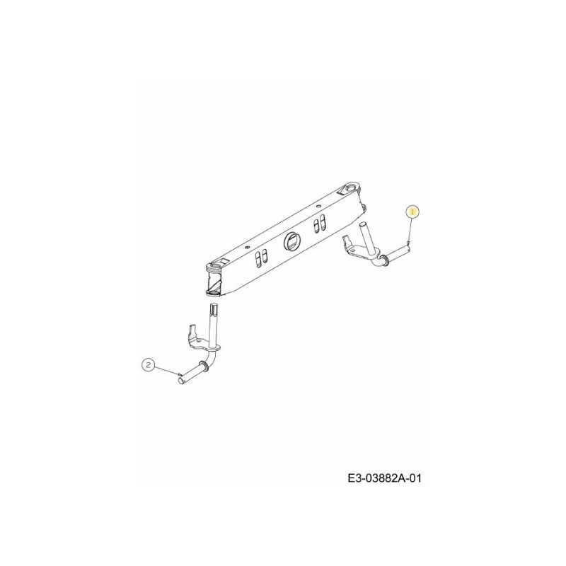 AXLE ASM:FRT:LH LT-5 638-04016637 ORIGINAL MTD