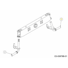 CONJ. EJE: DLNT: IZQ. LT-5 638-04007A-S ORIGINAL MTD | NewgardenParts.com