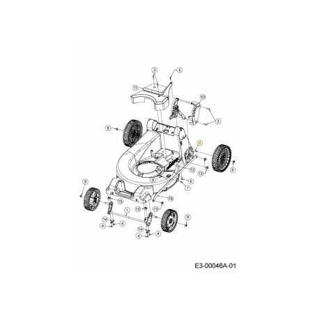AXLE ASM:REAR:46cm 611-05155 ORIGINAL MTD | NewgardenParts.com