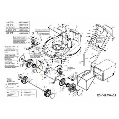 CONJUNTO DE EJE TRASERO SG-3046950 ORIGINAL MTD | NewgardenParts.com