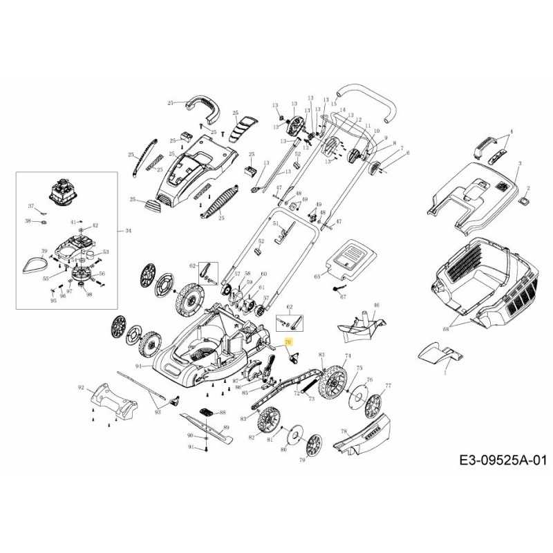 ESSIEU ARRIÈRE CPL. 092.64.546 ORIGINAL MTD