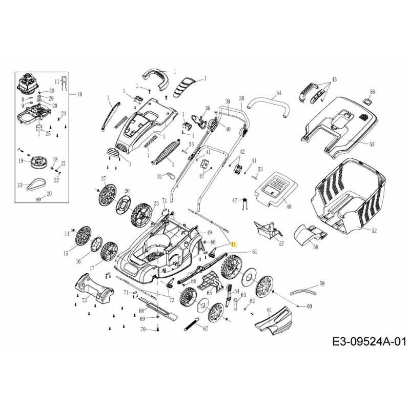 ESSIEU ARRIÈRE CPL. 092.64.540 ORIGINAL MTD