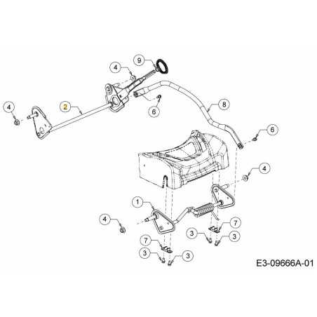 ASSALE POSTERIORE 611-05023B ORIGINALE MTD | NewgardenParts.com
