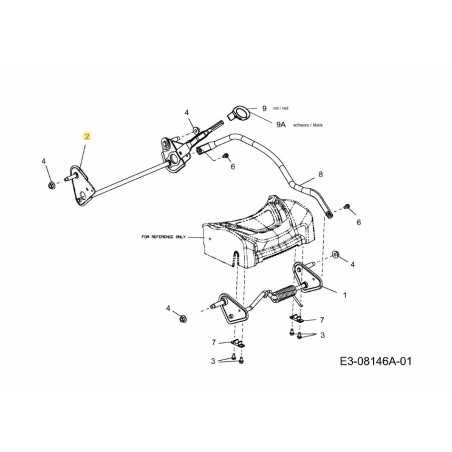 HINTERACHSE 611-05015 ORIGINAL MTD | NewgardenParts.com