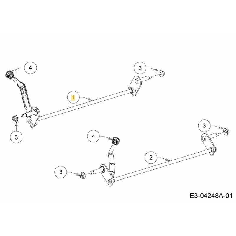 ASSALE POSTERIORE 611-04142A ORIGINALE MTD