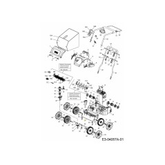 HINTERACHSE 638-05003 ORIGINAL MTD | NewgardenParts.com
