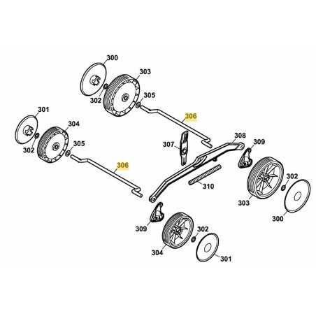 Axle 4907100 ORIGINAL MTD | NewgardenParts.com