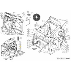 Luftfiltereinheit 01009880 Original MTD | NewgardenParts.com