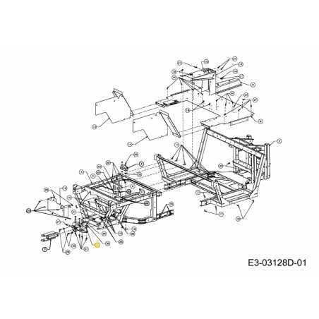 Anhängerkupplung, Empfänger RR 607-04142A-S ORIGINAL MTD | NewgardenParts.com