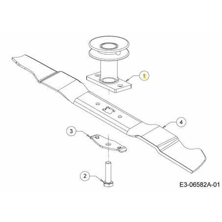 MOYEU DE LAME 687-02538 ORIGINAL MTD | NewgardenParts.com