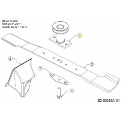 ADAP ASM 25 mm ID x .430 687-05228 ORIGINALE MTD | NewgardenParts.com