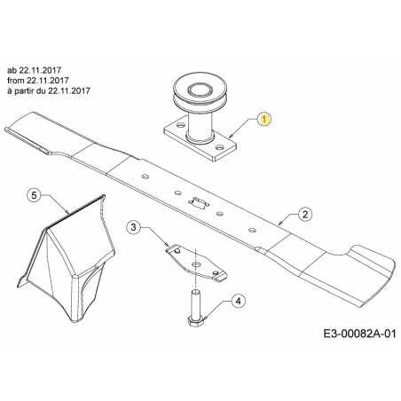 ADAP ASM 25 mm ID x .430 687-05228 ORIGINALE MTD | NewgardenParts.com