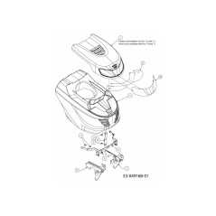 Motorhaubenmontage: Oberes G-Style 631-04308 Original Montiert