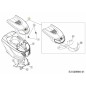 CAPOT ASM : SUPÉRIEUR G-STYLE : ROUGE 631-05079 ORIGINAL MTD