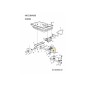 Montage-Verriegelungshalterung AF-62020 Original MTD