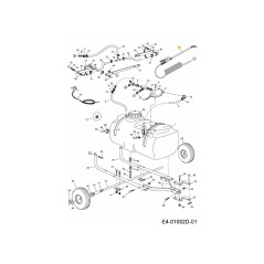PISTOLET À PEINTURE ASSY AF-65310 ORIGINAL MTD | NewgardenParts.com