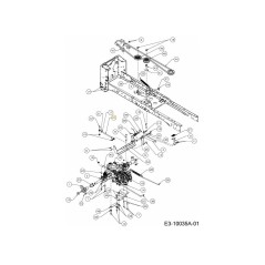 Tige réglable .375 OD x 8,75" 747-06754 ORIGINAL MTD | NewgardenParts.com
