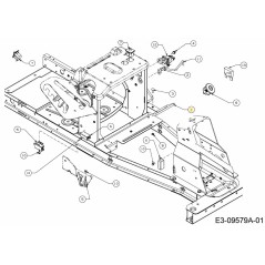 SUPPORT DE BATTERIE 683-05056A ORIGINAL MTD | NewgardenParts.com
