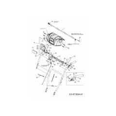 CONJUNTO DE VARILLA 684-04250-ET ORIGINAL MTD