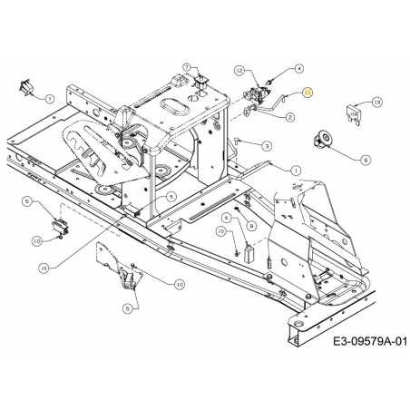 SUPPORT DE BATTERIE 747-06148 ORIGINAL MTD | NewgardenParts.com