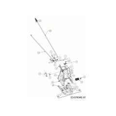 TIGE : FREIN 747-06033A ORIGINAL MTD | NewgardenParts.com