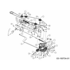 ROD BYPASS HYDRO K46 747-06777 ORIGINAL MTD | NewgardenParts.com