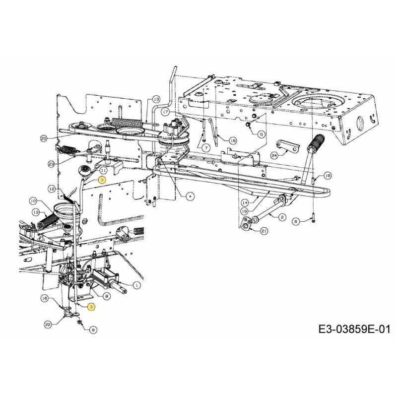 TIGE ASM:SHFT:RR DIS LT-5 647-04140A ORIGINAL MTD