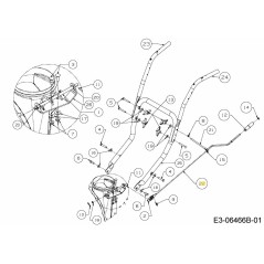 ROD CHUTE 747-04925A ORIGINAL MTD | NewgardenParts.com