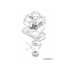 FRIZIONE ASTA DI TENUTA 747-06070 ORIGINALE MTD | NewgardenParts.com