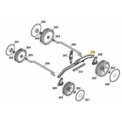 Bielle 4907324 ORIGINALE MTD | NewgardenParts.com