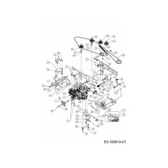 ROD CONTROL DIFF LOCK 747-06853 ORIGINAL MTD | NewgardenParts.com