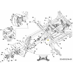 Tige de tension 747-04514 ORIGINAL MTD | NewgardenParts.com