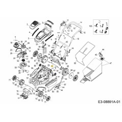 ROD CROSS BACK CHA. 711-06395 ORIGINAL MTD | NewgardenParts.com