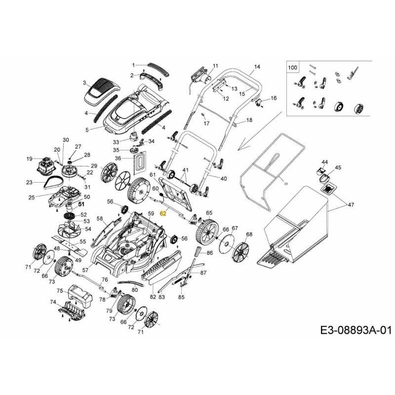 ROD CROSS BACK CHA. 711-06436 ORIGINAL MTD