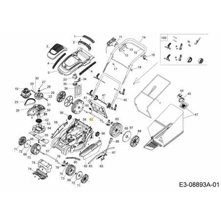 ROD CROSS BACK CHA. 711-06436 ORIGINAL MTD | NewgardenParts.com