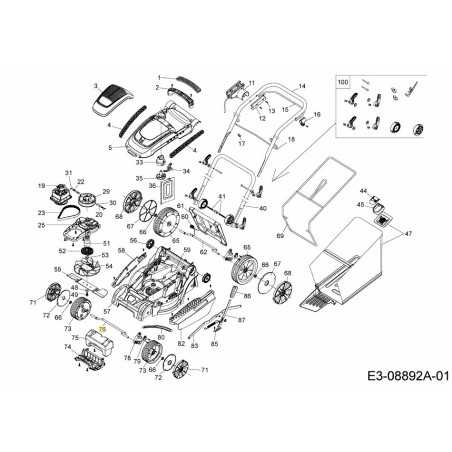 BARRA CROCE ANTERIORE 711-06392 ORIGINALE MTD | NewgardenParts.com
