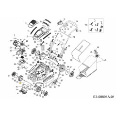 ESSIEU AVANT 711-06394 D'ORIGINE MTD | NewgardenParts.com