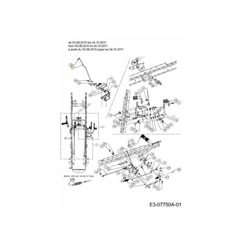 RÉGULATEUR DE CROISSANCE ROD 747-05408 ORIGINAL MTD