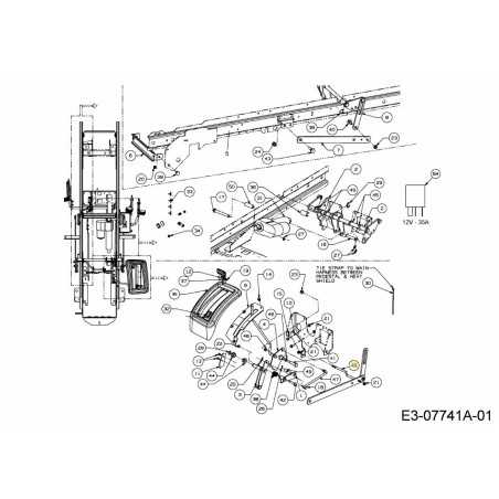 ROD DECK ANTI-BASEMENT 747-05462 ORIGINAL MTD | NewgardenParts.com