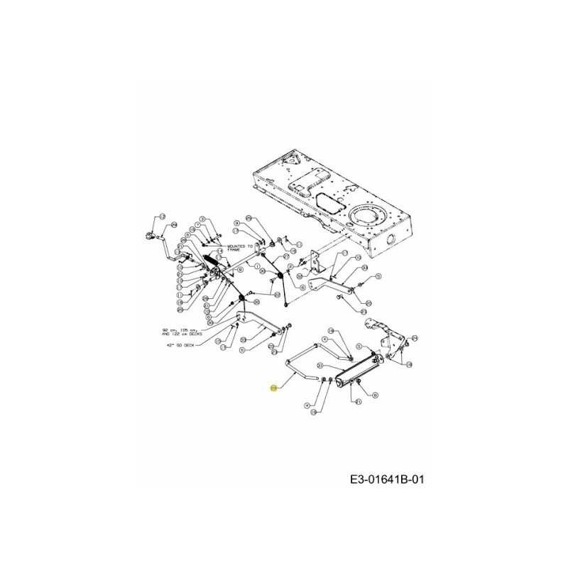 PONTE ASTA REGOLABILE ANTERIORMENTE 5" DIA 747-1130B ORIGINALE MTD