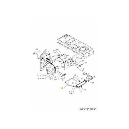 ROD DECK AVANT RÉGLABLE 5" DIA 747-1130B MONTÉ D'ORIGINE | NewgardenParts.com