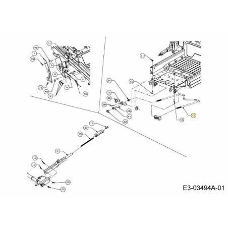 SUPPORT DE CANNES 747-05725A ORIGINAL MTD | NewgardenParts.com