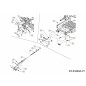 ROD DECK HANGER 747-05725A ORIGINAL MTD