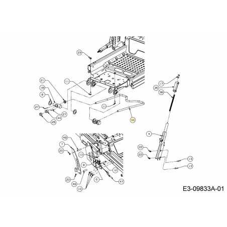 GANCIO PER CANNA DA COPERTA 747-06644A ORIGINALE MTD | NewgardenParts.com