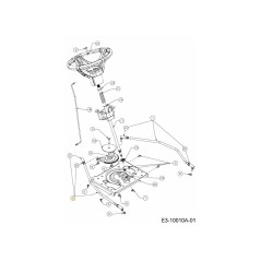 ASM BIELLA CRAVATTA FORZA DX 647-05050 ORIGINALE MTD | NewgardenParts.com