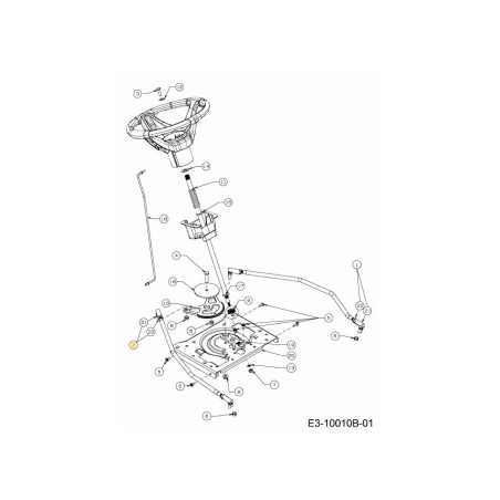 CONJUNTO DE VARILLA DE DIRECCIÓN DERECHA 647-05108 ORIGINAL MTD | NewgardenParts.com