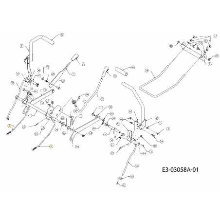 Bremsstangenbaugruppe 647-04065 Original MTD | NewgardenParts.com