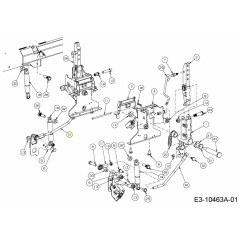 Stangenhydrauliksteuerung LH 747-06640A Original MTD | NewgardenParts.com
