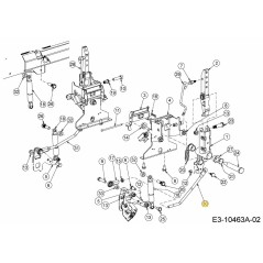 ASTA DI CONTROLLO IDROGRAFICO RH 747-06639A ORIGINALE MTD | NewgardenParts.com