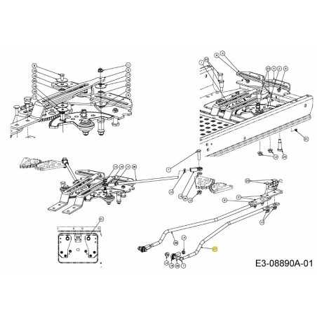 VARILLA DE ENLACE HIDRO RH 747-06495 ORIGINAL MTD | NewgardenParts.com